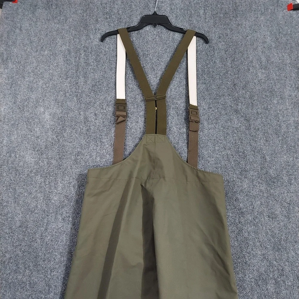 Vintage Gore-Tex Pants Mens 38x28 Green Rain‎ Bib Waterproof Military 1989